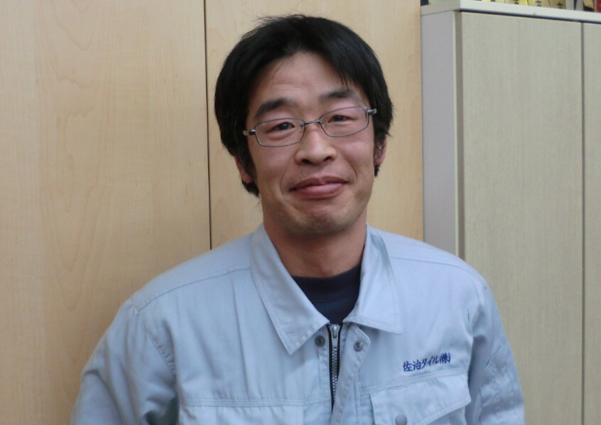 工事部 課長の写真